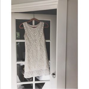 Lace Target Dress